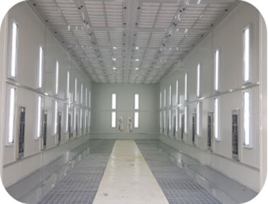 대형도장부스 내부